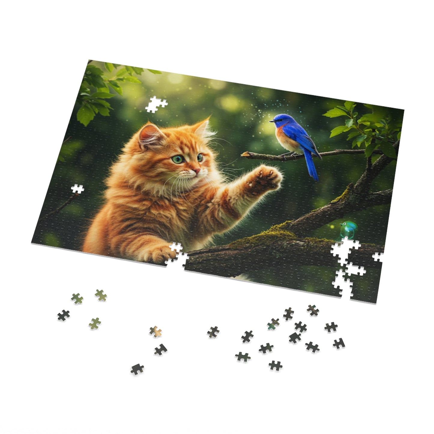 Jigsaw Puzzle with Tin for Adult